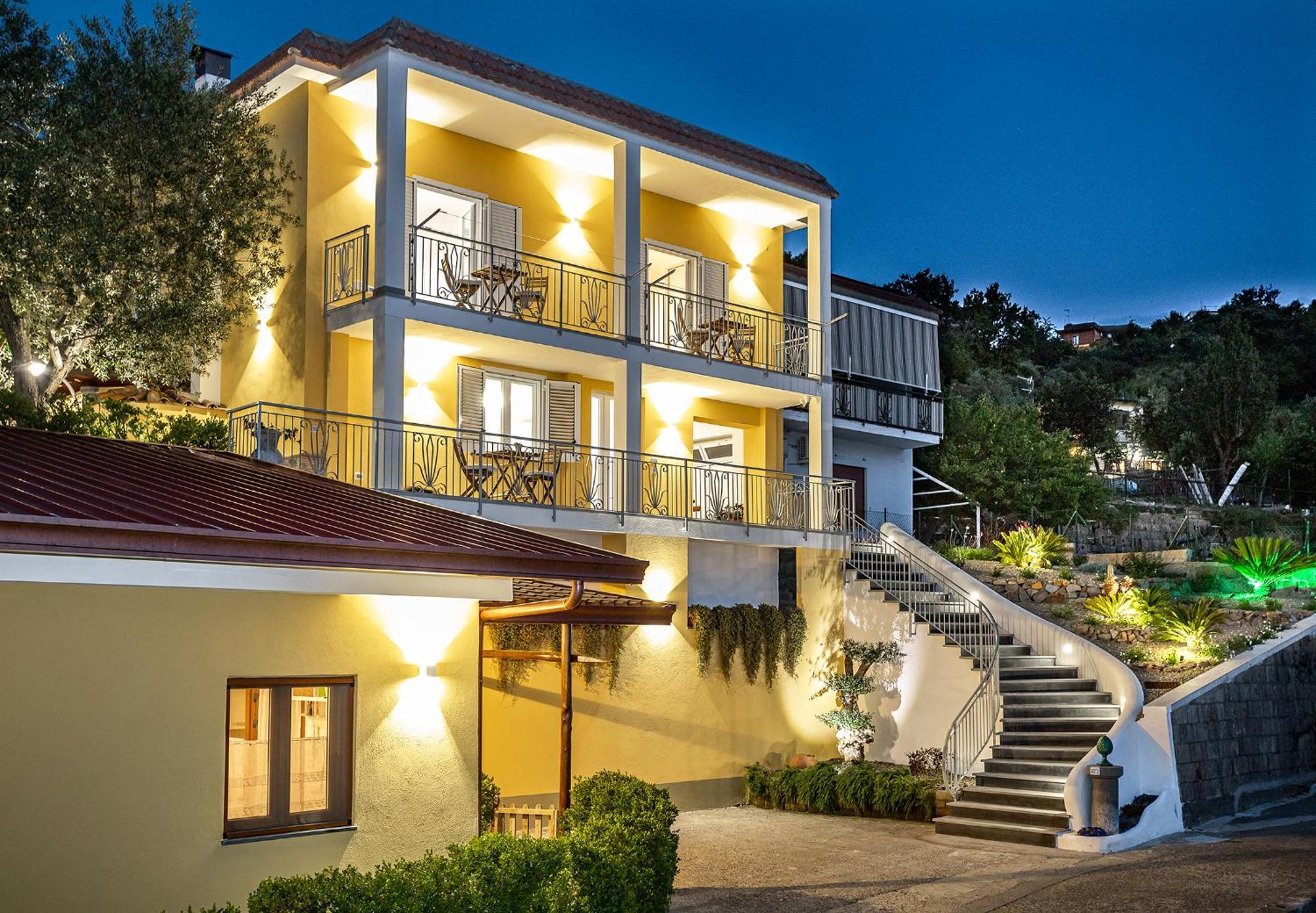 Vila Casa La Cycas Massa Lubrense Exteriér fotografie