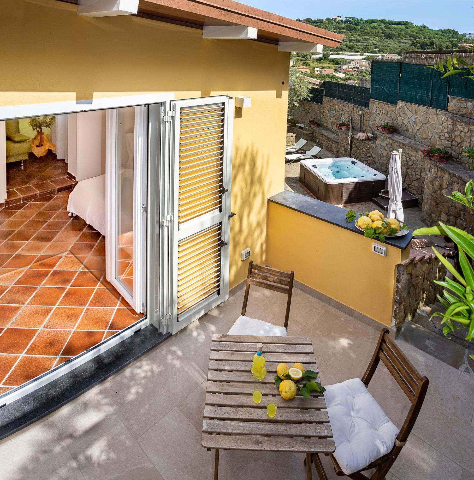 Vila Casa La Cycas Massa Lubrense Exteriér fotografie
