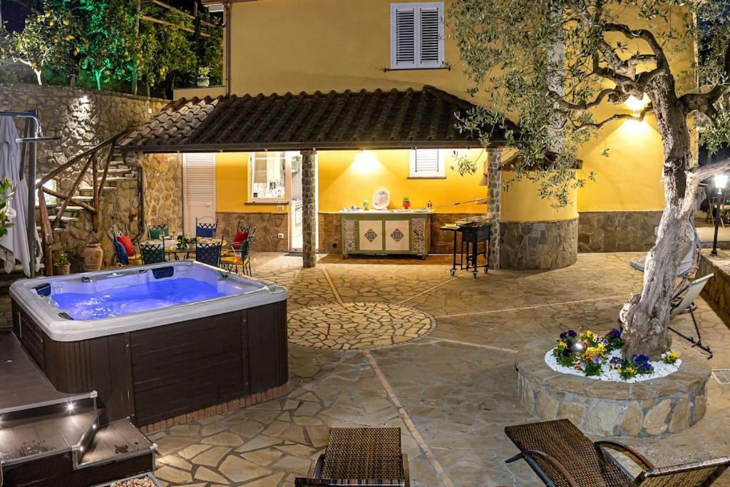 Vila Casa La Cycas Massa Lubrense Exteriér fotografie